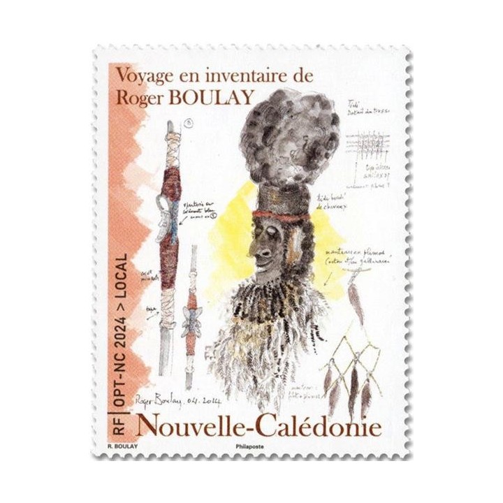 Timbre de collection Nouvelle-Caledonie - 1463