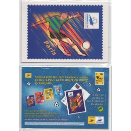 France - Entier Postal 3074-CP1 à 3077-CP1 \"Coupe du Monde de Football 1998\"