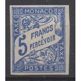 Monaco - Taxe 26a Non Dentlé