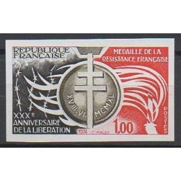 France - 1821a Non Dentelé