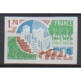 France - 1855a Non Dentelé