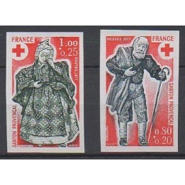 France - 1959 et 1960 Non Dentelé