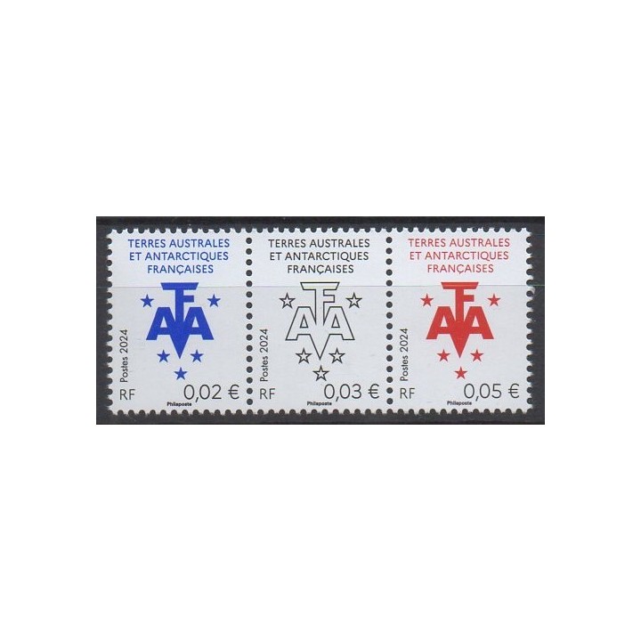 2024 Triptyque Armoiries des TAAF