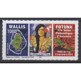 Wallis et Futuna - 2024 Autoadhésif « La Marianne de Wallis et Futuna » - Salon philatélique d\'automne 2024