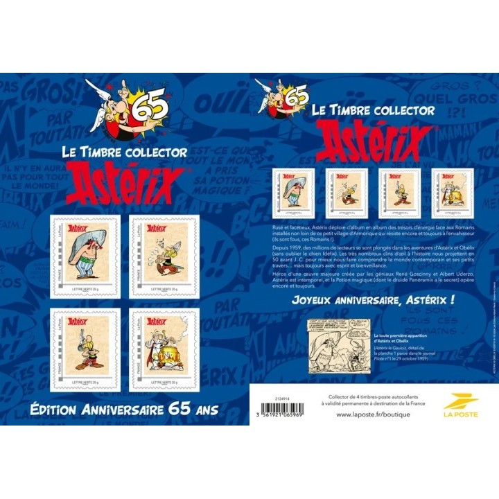 France - Collector 2024 65 ans d\'Astérix