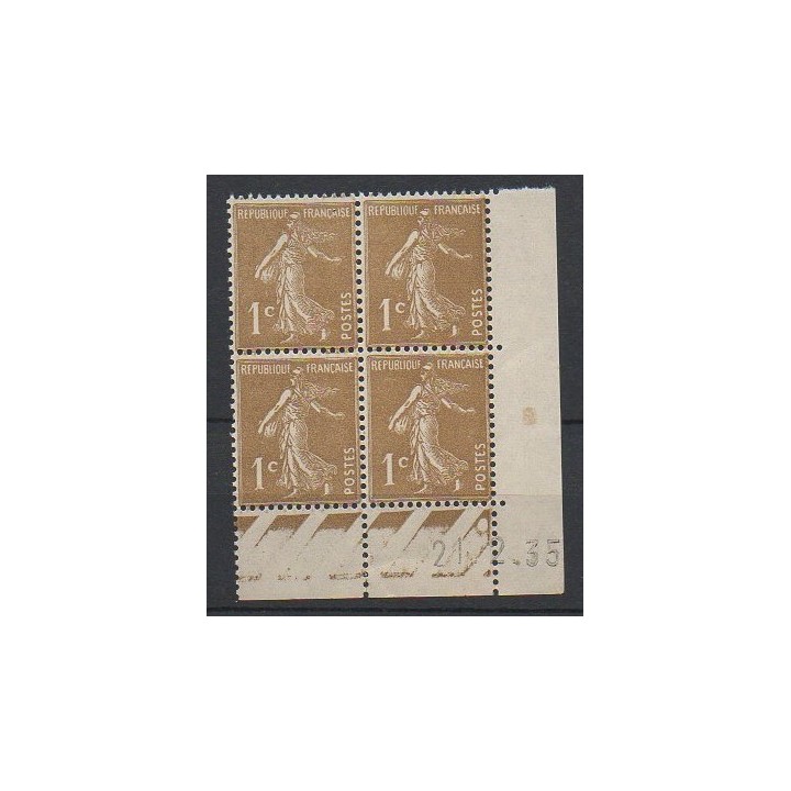 France - 0277A Coin Daté (1935)