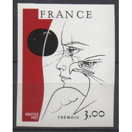 France - 1950a Non Dentelé