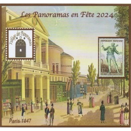 Timbre de collection France - Bloc Panoramas 5