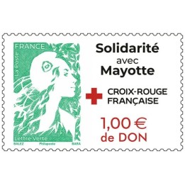 France - 2025 Marianne de l\'avenir - Solidarité avec Mayotte