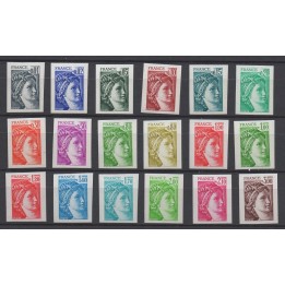 France - 1962 à 1979 Non Dentelé