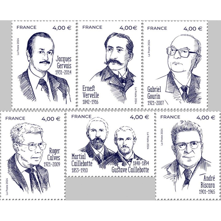 Timbre de collection France - 5828 à 5833