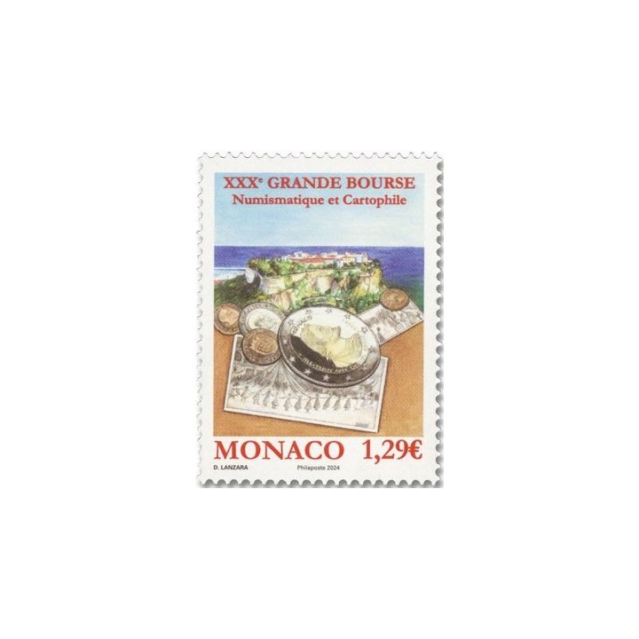 Timbre de collection Monaco - 3458