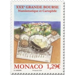Timbre de collection Monaco - 3458