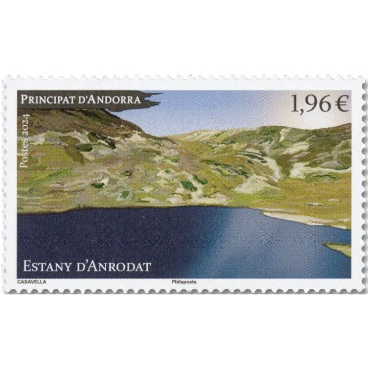 Timbre de collection Andorre Francais - 915