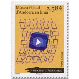 Timbre de collection Andorre Francais - 918
