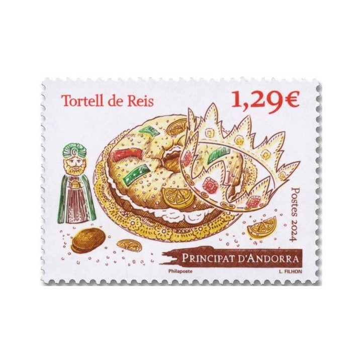 Timbre de collection Andorre Francais - 919