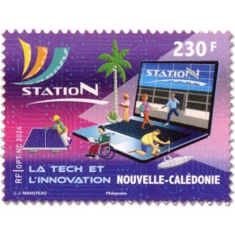 Timbre de collection Nouvelle-Caledonie - 1468
