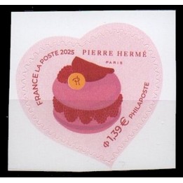 Timbre de collection France - Autoadhésif 2527 Cœur Pierre Hermé Paris \"lettre 20g\"