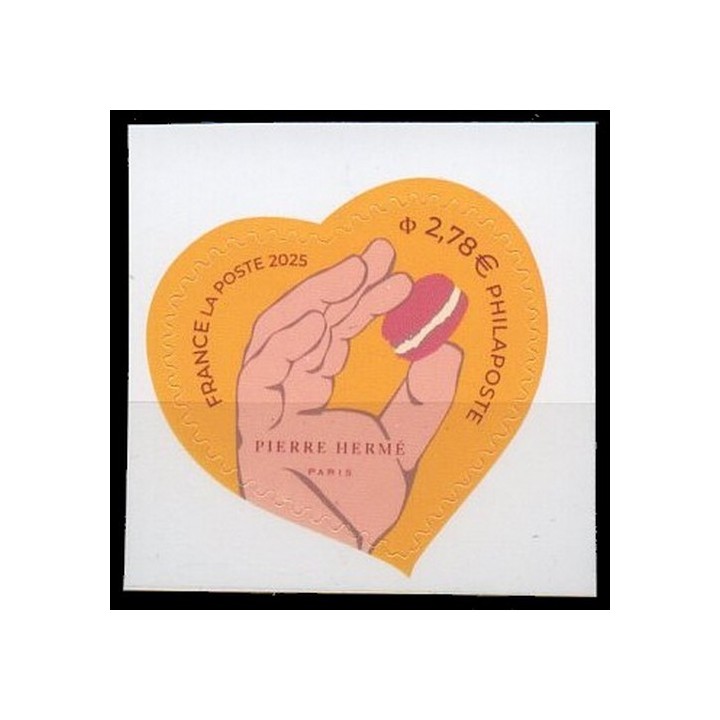 Timbre de collection France - Autoadhésif 2528 Cœur Pierre Hermé Paris \"lettre 100g\"