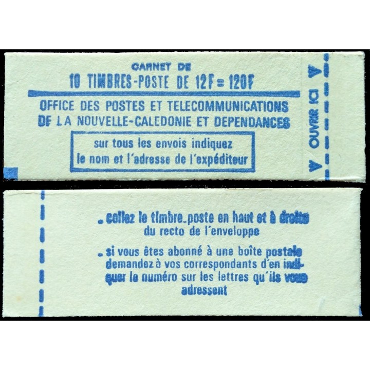 Timbre de collection Nouvelle-Caledonie - Carnet 0386