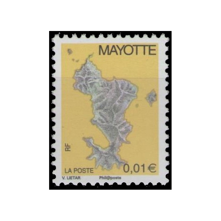 Timbre de collection Mayotte - 150a Phil@poste
