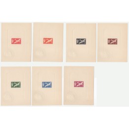 Timbre de collection Saint-Pierre et Miquelon - Poste Aérienne 004 à 010 - Epreuves de Luxe