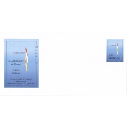 Timbre de collection Monaco - Entier Postal 322-E