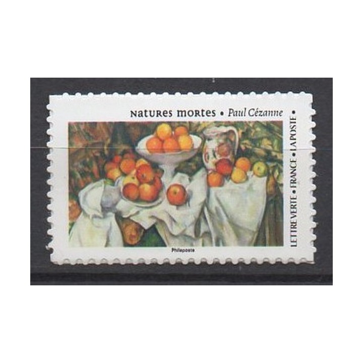 Timbre de collection France - Autoadhésif 2336A Nature Mortes - Paul Cezanne