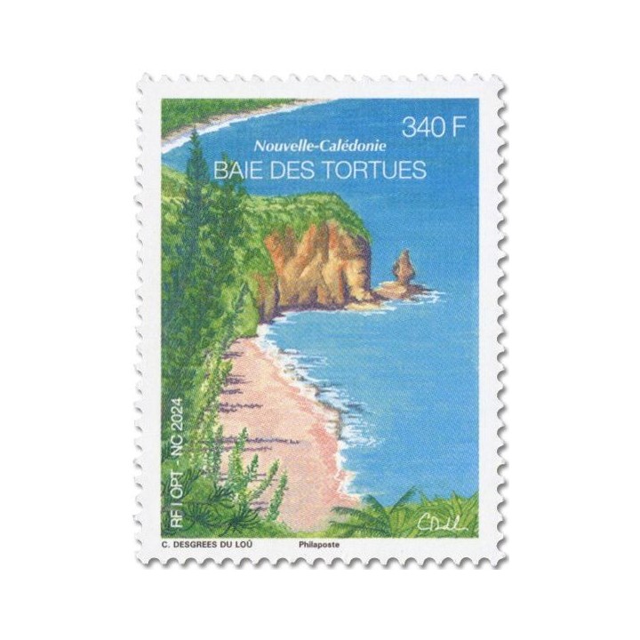 Timbre de collection Nouvelle-Caledonie - 1475