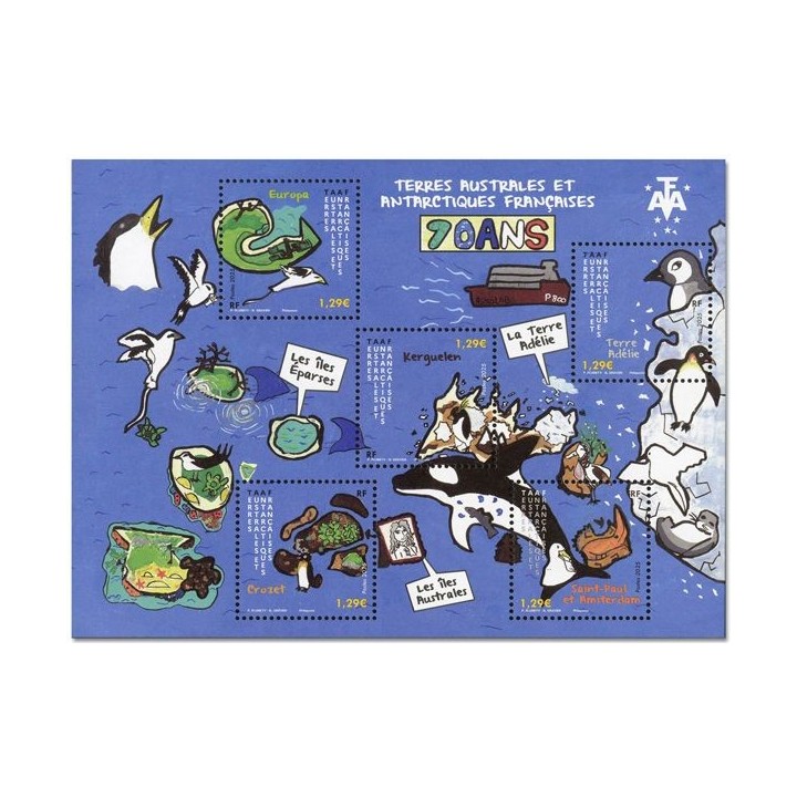 Timbre de collection TAAF - F1118