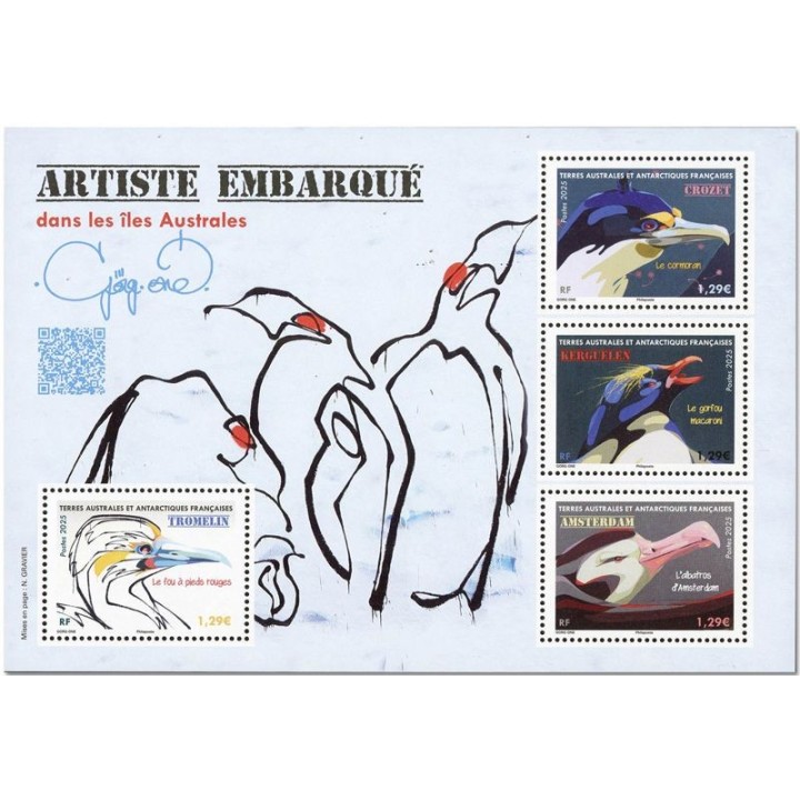 Timbre de collection TAAF - F1125