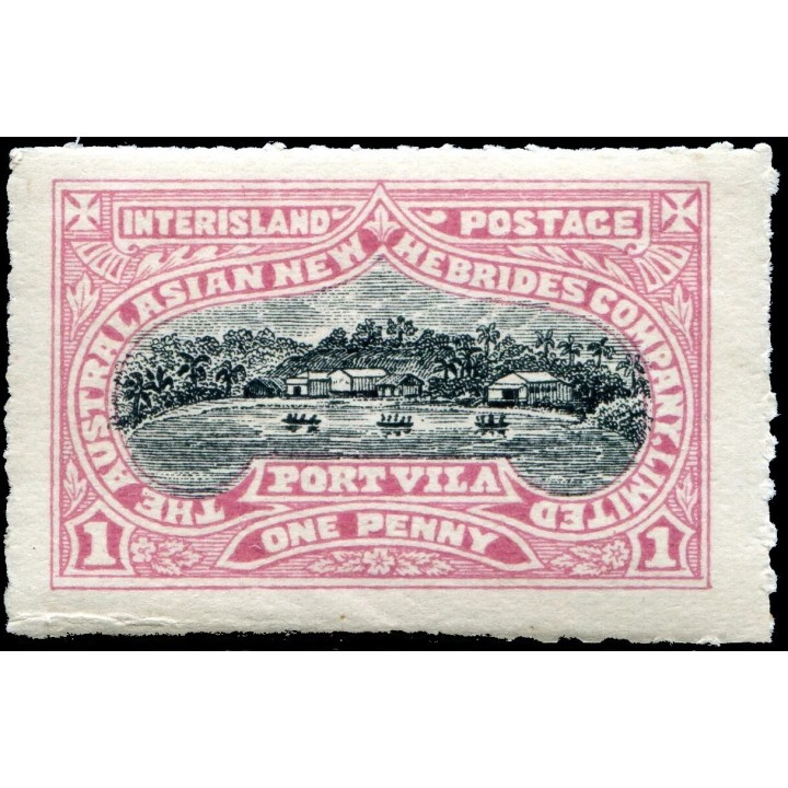 Timbre de collection Nlles Hebrides - Poste Locale 1