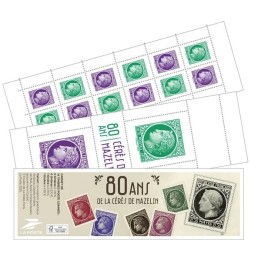 Timbre de collection France - Carnet C1536 \"Cérès de Mazelin - Salon de printemps 2025\" - Hors Abonnement
