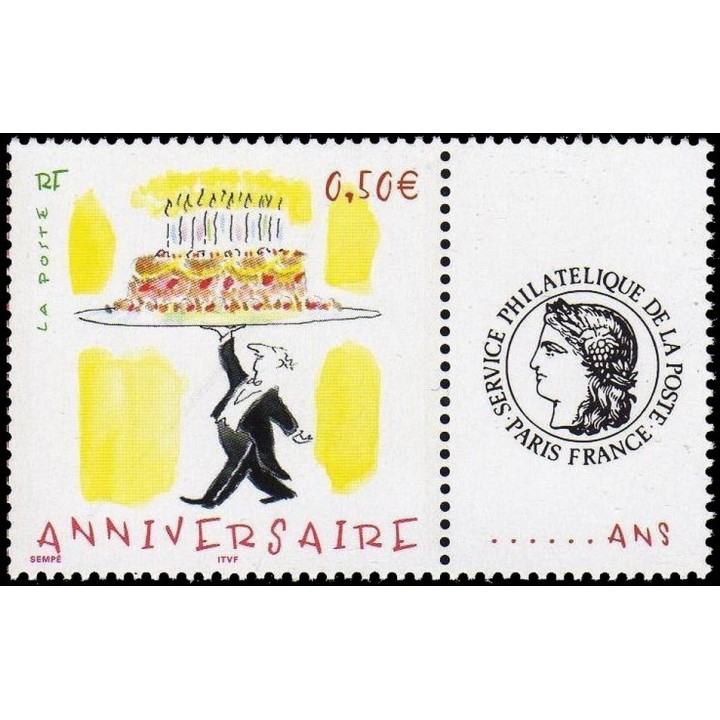 Timbre de collection France - 3688Aa Personnalisé Ceres