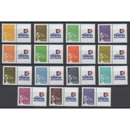 Timbre de collection France - 3688Ba à 3688Ra Personnalisé TP