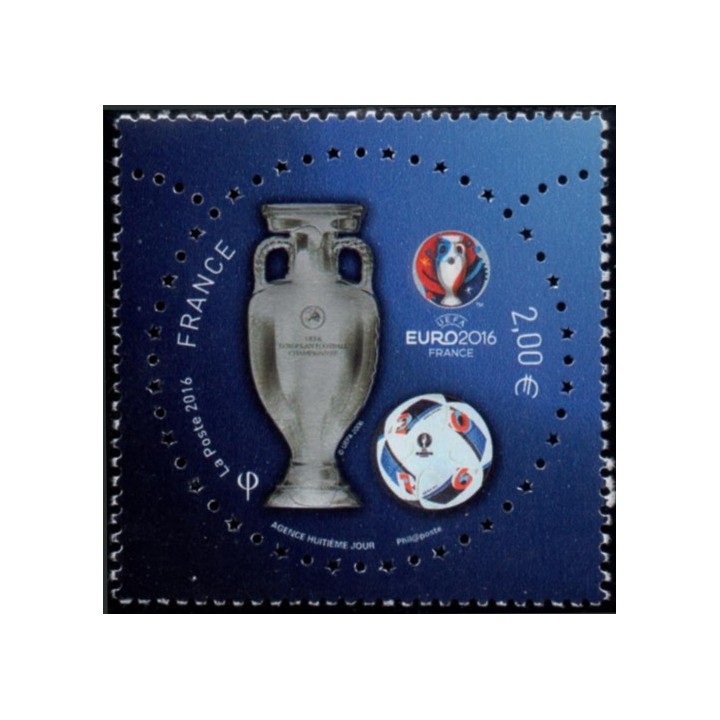 Timbre de collection France - 5050A - Timbre issu du Feuillet \"UEFA EURO 2016\"