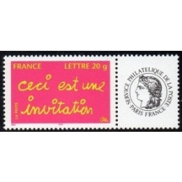 Timbre de collection France - 3760Aa Personnalisé Ceres