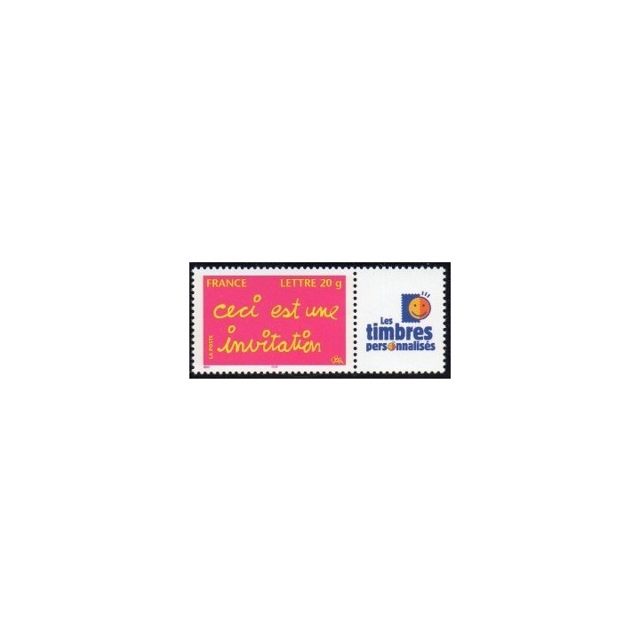 Timbre de collection France - 3760Aa Personnalisé TP