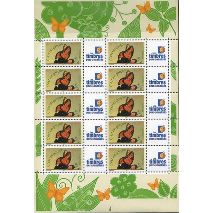 Timbre de collection France - F3635Aa Personnalisé TP