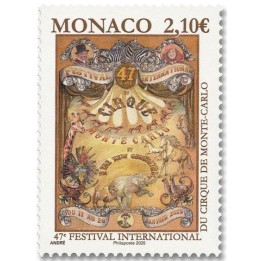 Timbre de collection Monaco - 3471