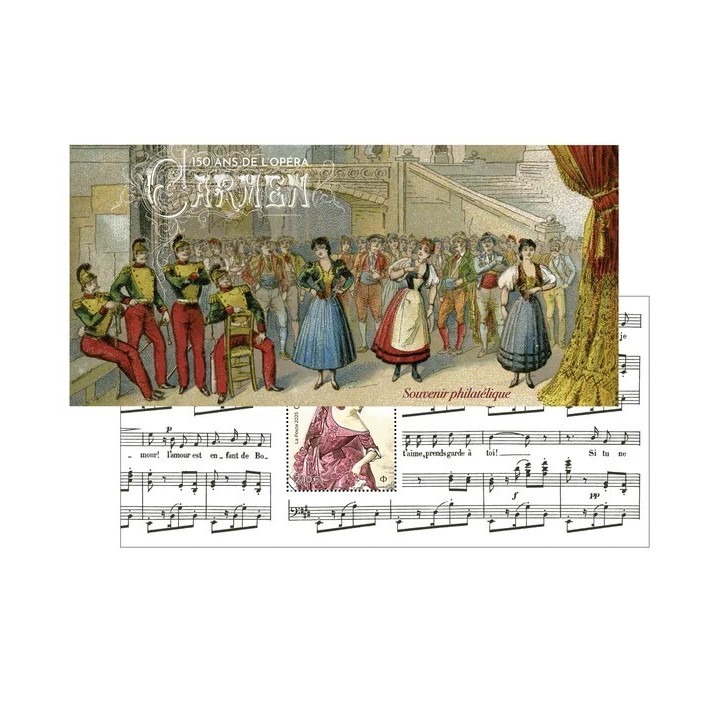 Timbre de collection France - Bloc Souvenir 223 avec étui