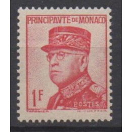 Timbre de collection Monaco - 0163a