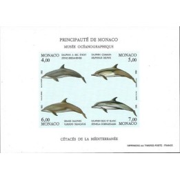 Timbre de collection Monaco - Bloc Feuillet 056a Non Dentelé