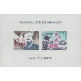Timbre de collection Monaco - Blocs Speciaux 26a Non Dentelé