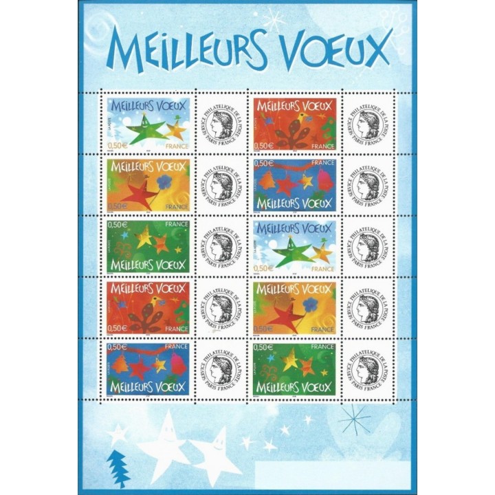 Timbre de collection France - F3722Aa Personnalisé Ceres