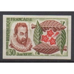 Timbre de collection France - 1286a Non Dentelé