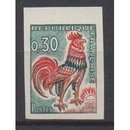 Timbre de collection France - 1331Aa Non Dentelé