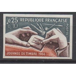 Timbre de collection France - 1477a Non Dentelé