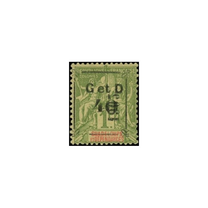 Timbre de collection Guadeloupe - 054
