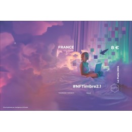 Timbre de collection France - Crypto NFT 2-1